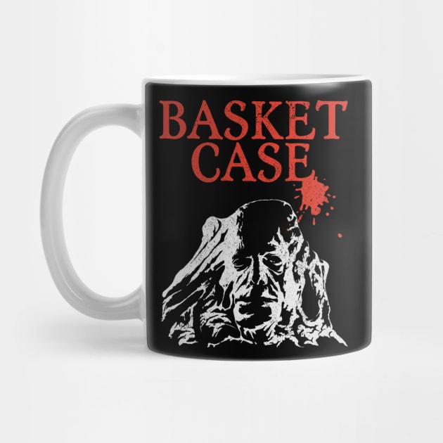 Basket Case Retro 80s Cult Classic Horror Design by darklordpug